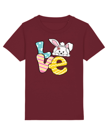 de Paște - Easter bunny love Burgundy