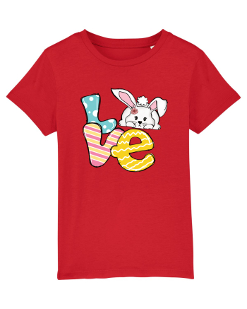 de Paște - Easter bunny love Red