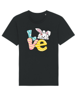 de Paște - Easter bunny love Tricou mânecă scurtă Unisex Rocker