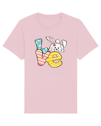 de Paște - Easter bunny love Cotton Pink