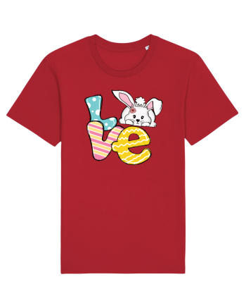 de Paște - Easter bunny love Red