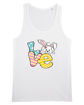 de Paște - Easter bunny love White