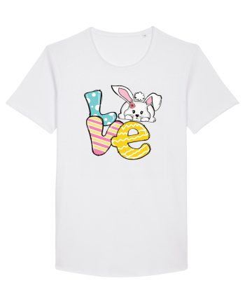de Paște - Easter bunny love White