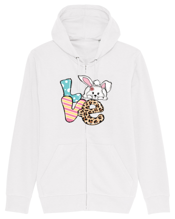 de Paște - Easter bunny love v2 White
