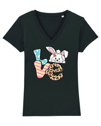 de Paște - Easter bunny love v2 Black