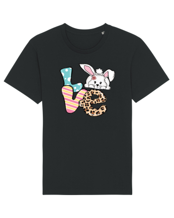 de Paște - Easter bunny love v2 Black