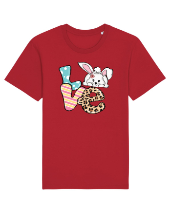 de Paște - Easter bunny love v2 Red