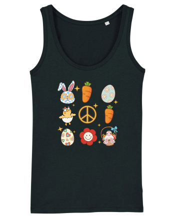 de Paște - Easter flower power Black