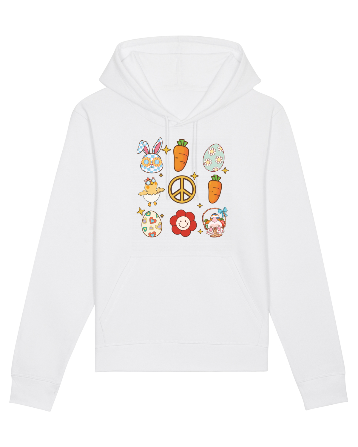 Hanorac Unisex Drummer White