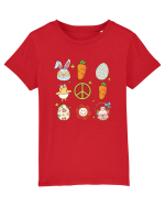 de Paște - Easter flower power Tricou mânecă scurtă  Copii Mini Creator
