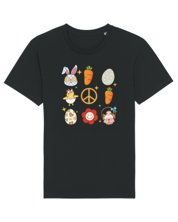 de Paște - Easter flower power Black