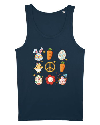 de Paște - Easter flower power Navy