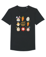 de Paște - Easter flower power Tricou mânecă scurtă guler larg Bărbat Skater