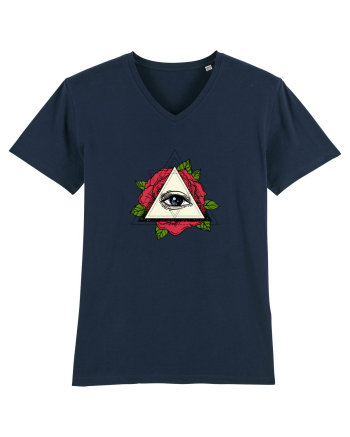 Rose Eye French Navy