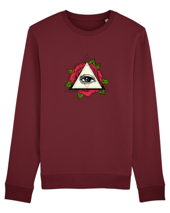 Rose Eye Burgundy