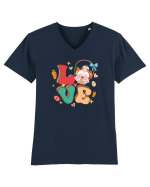 de Paște - Easter love Tricou mânecă scurtă guler V Bărbat Presenter