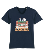 de Paște - Groovy easter casette Tricou mânecă scurtă guler V Bărbat Presenter