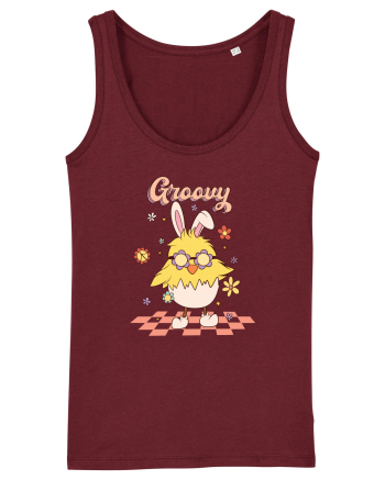 de Paște - Groovy easter chick Burgundy