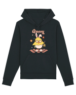 de Paște - Groovy easter chick Hanorac Unisex Drummer
