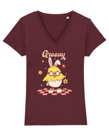 de Paște - Groovy easter chick Burgundy