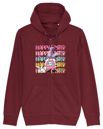 de Paște - Happy Easter bunny gnome Burgundy