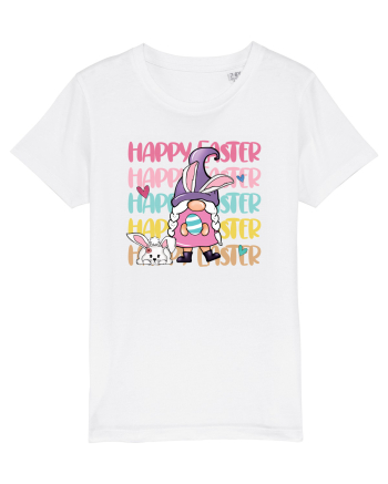de Paște - Happy Easter bunny gnome White