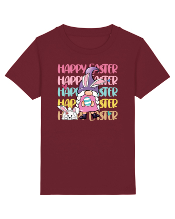 de Paște - Happy Easter bunny gnome Burgundy