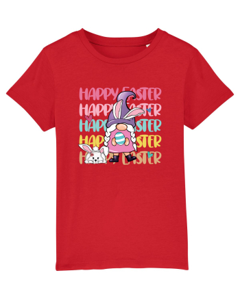 de Paște - Happy Easter bunny gnome Red