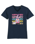 de Paște - Happy Easter bunny gnome Tricou mânecă scurtă guler V Bărbat Presenter