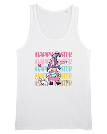 de Paște - Happy Easter bunny gnome White