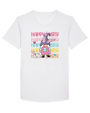 de Paște - Happy Easter bunny gnome White