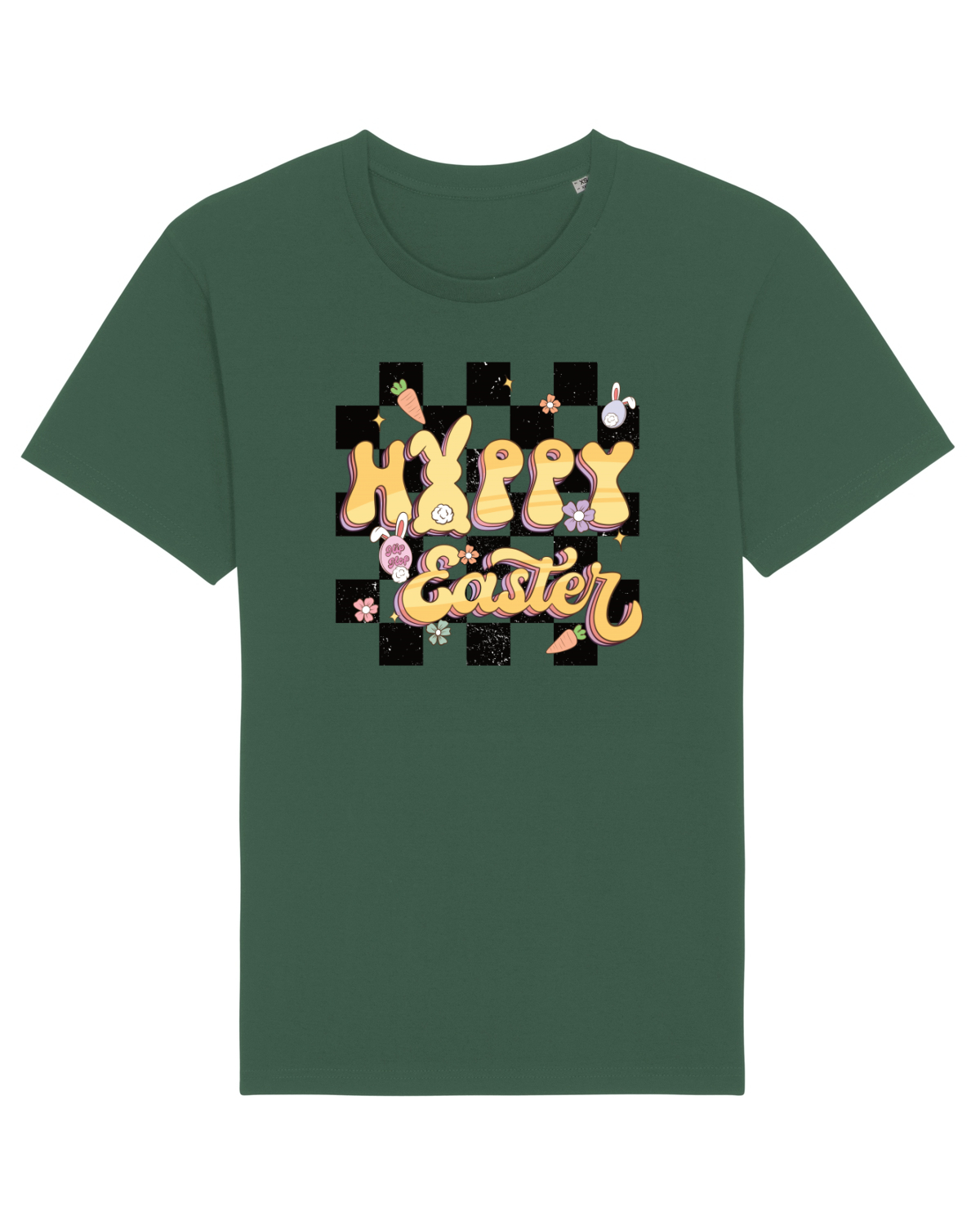 Tricou mânecă scurtă Unisex Rocker Bottle Green