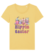 de Paște - Hippie Easter Tricou mânecă scurtă guler larg fitted Damă Expresser