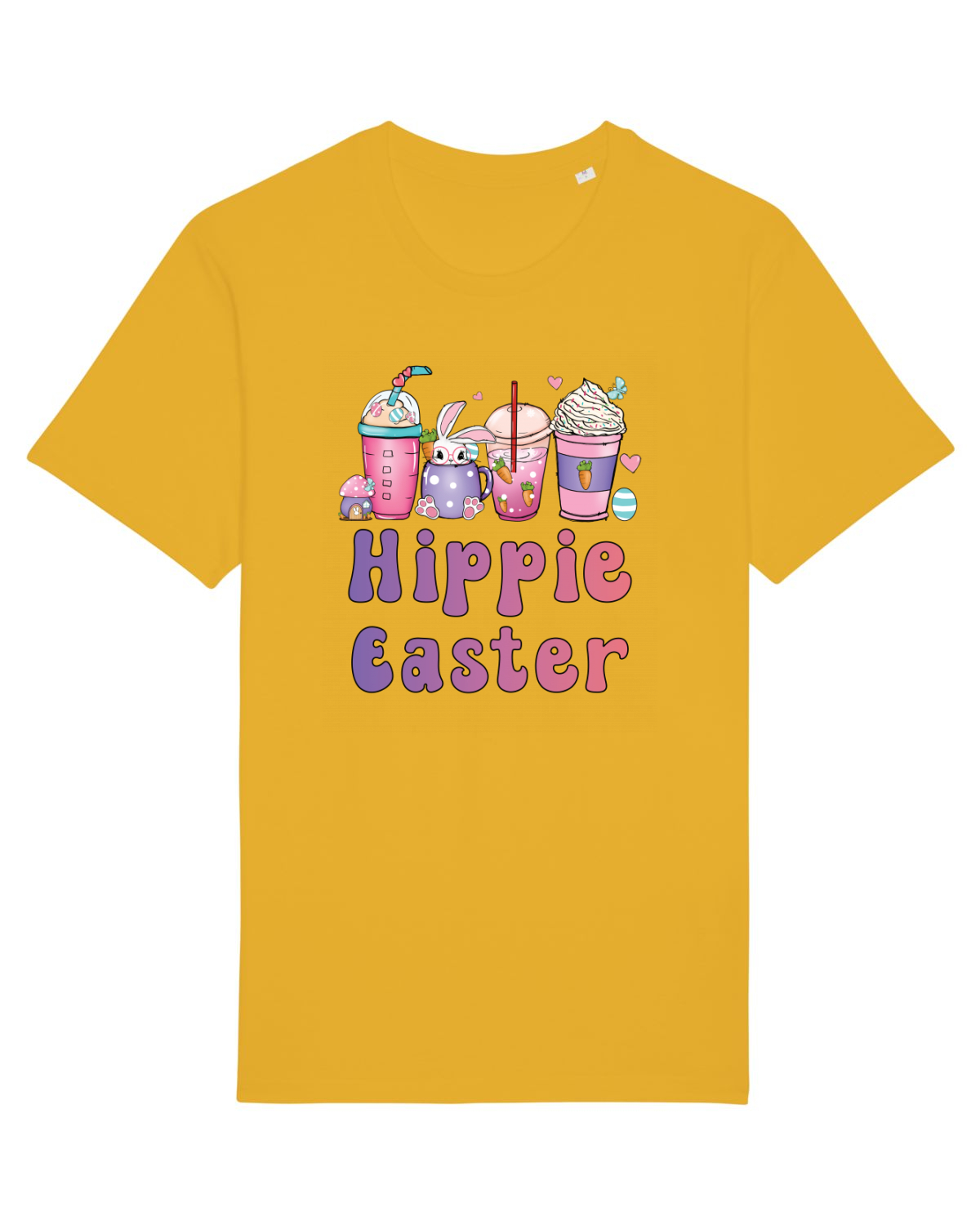Tricou mânecă scurtă Unisex Rocker Spectra Yellow