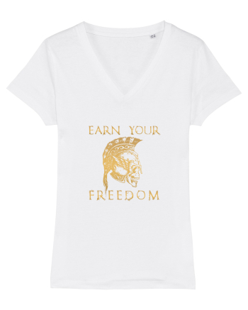 Freedom earn. White