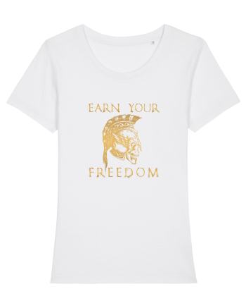 Freedom earn. White