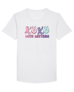 de Paște - Love letters Tricou mânecă scurtă guler larg Bărbat Skater