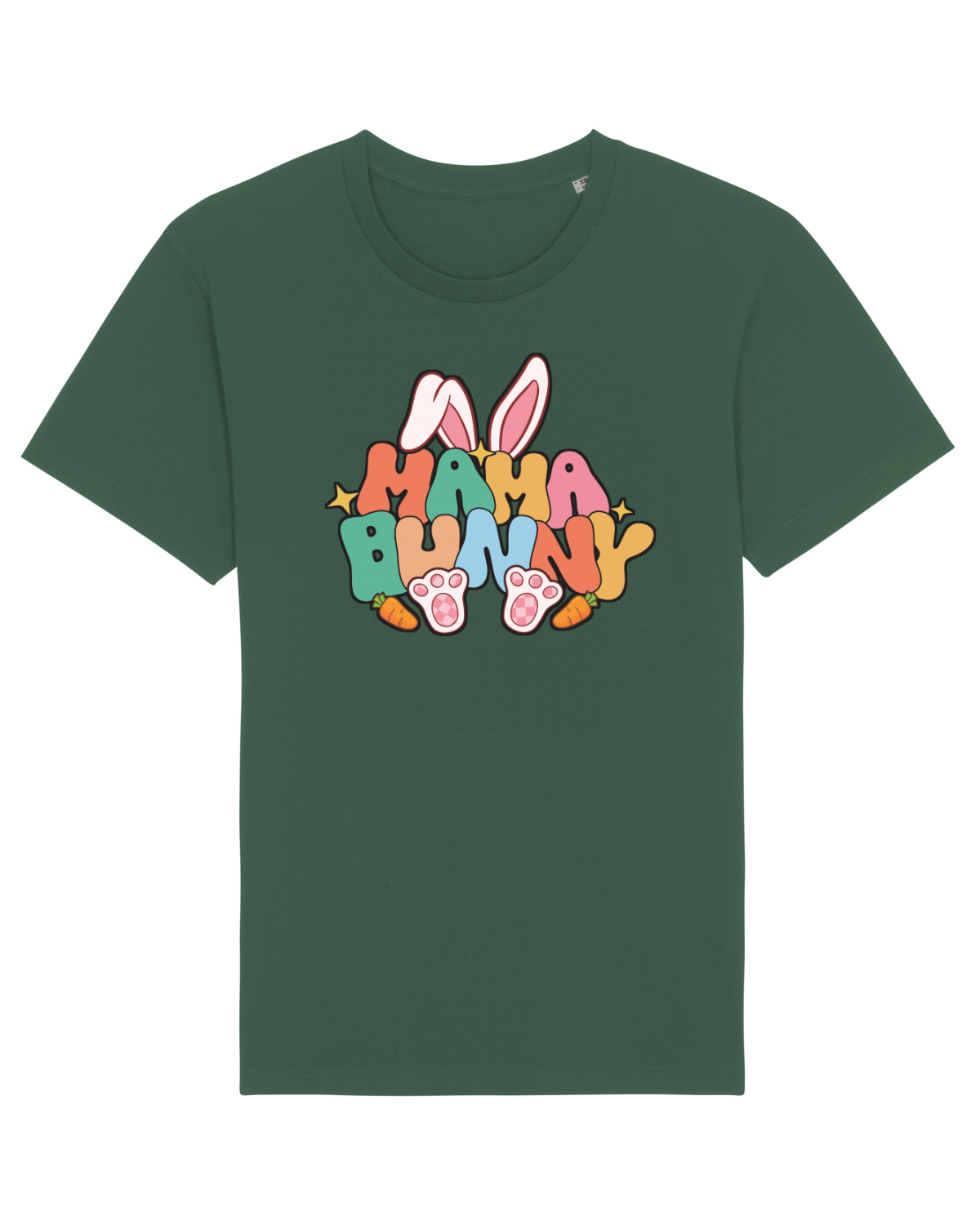 Tricou mânecă scurtă Unisex Rocker Bottle Green