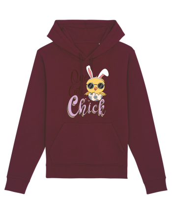 de Paște - One cute chick Burgundy