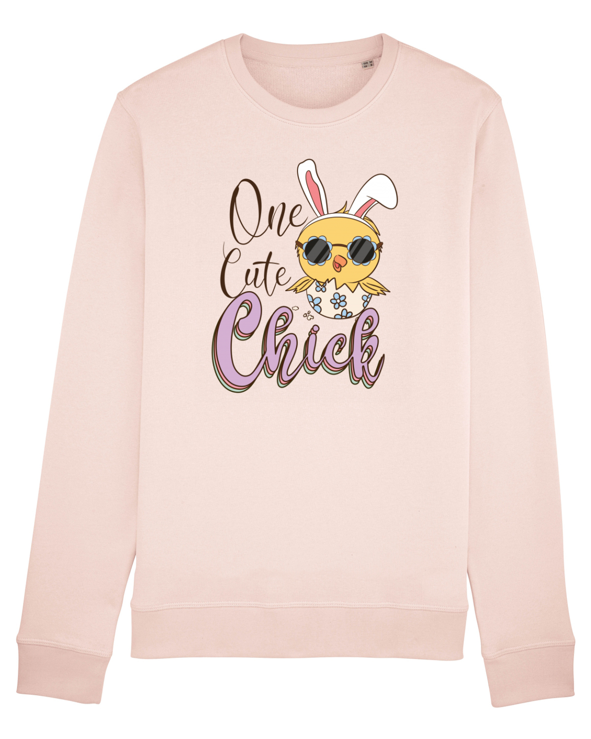 Bluză mânecă lungă Unisex Rise Candy Pink