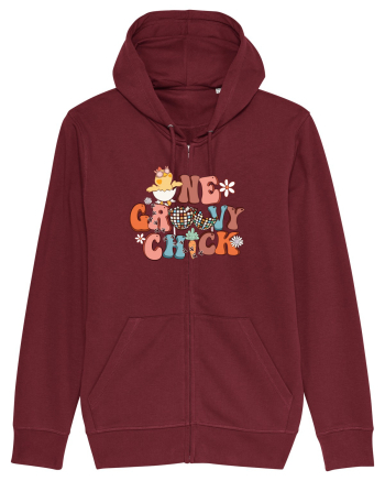 de Paște - One groovy chick Burgundy