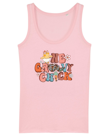 de Paște - One groovy chick Cotton Pink
