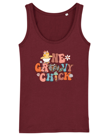 de Paște - One groovy chick Burgundy