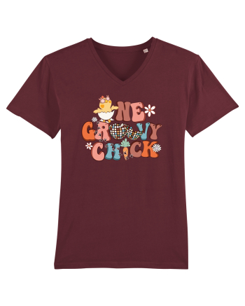 de Paște - One groovy chick Burgundy