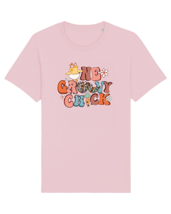 de Paște - One groovy chick Cotton Pink