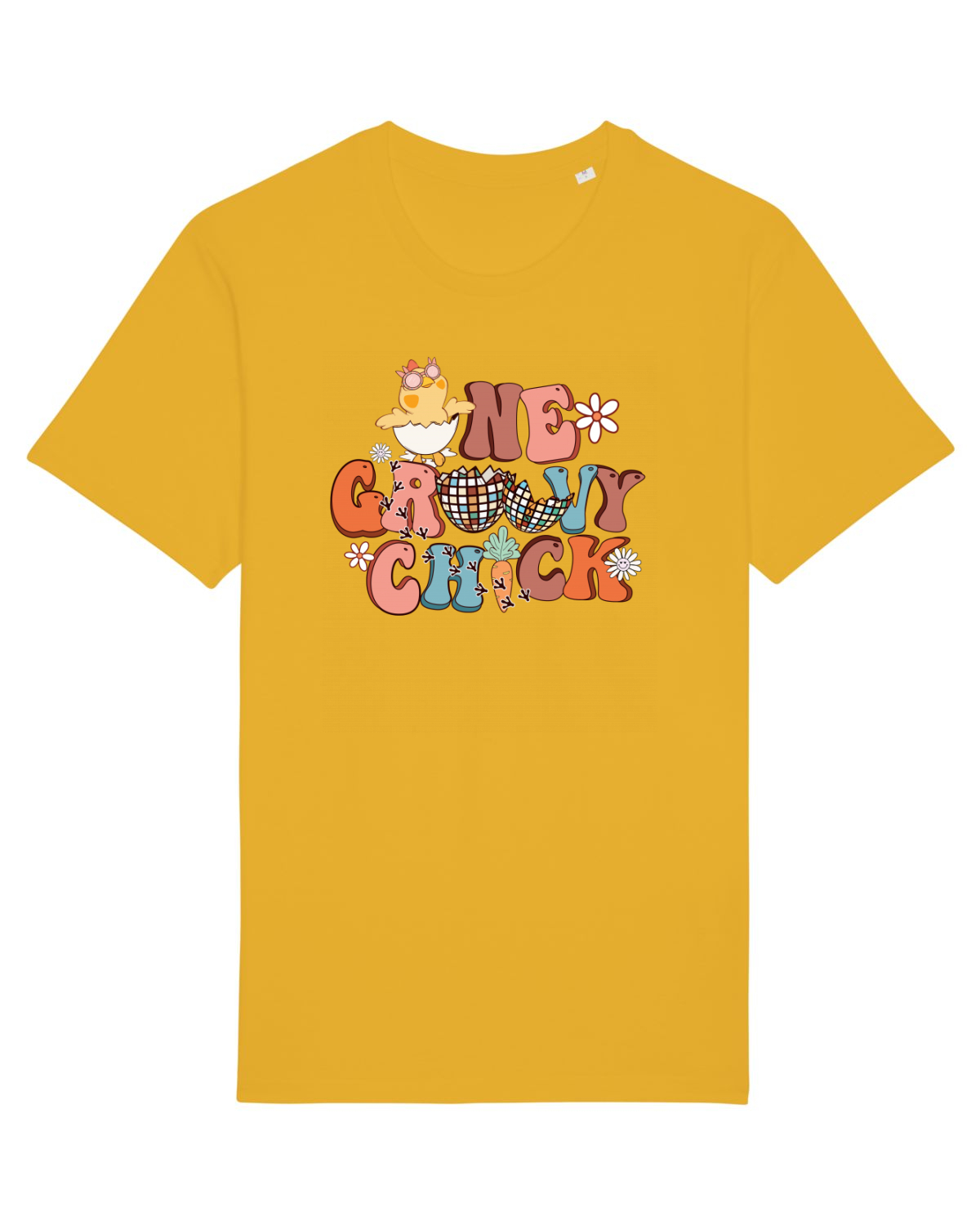 Tricou mânecă scurtă Unisex Rocker Spectra Yellow