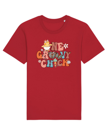 de Paște - One groovy chick Red