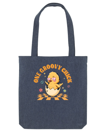 de Paște - One groovy chick v2 Midnight Blue