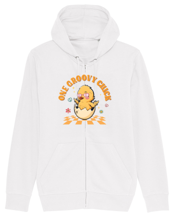 de Paște - One groovy chick v2 White