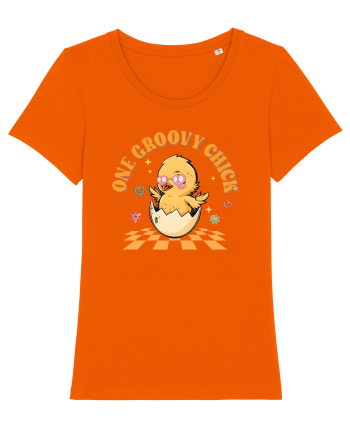 de Paște - One groovy chick v2 Bright Orange